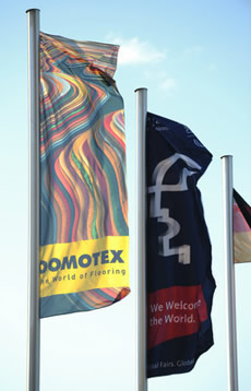 Domotex vlag